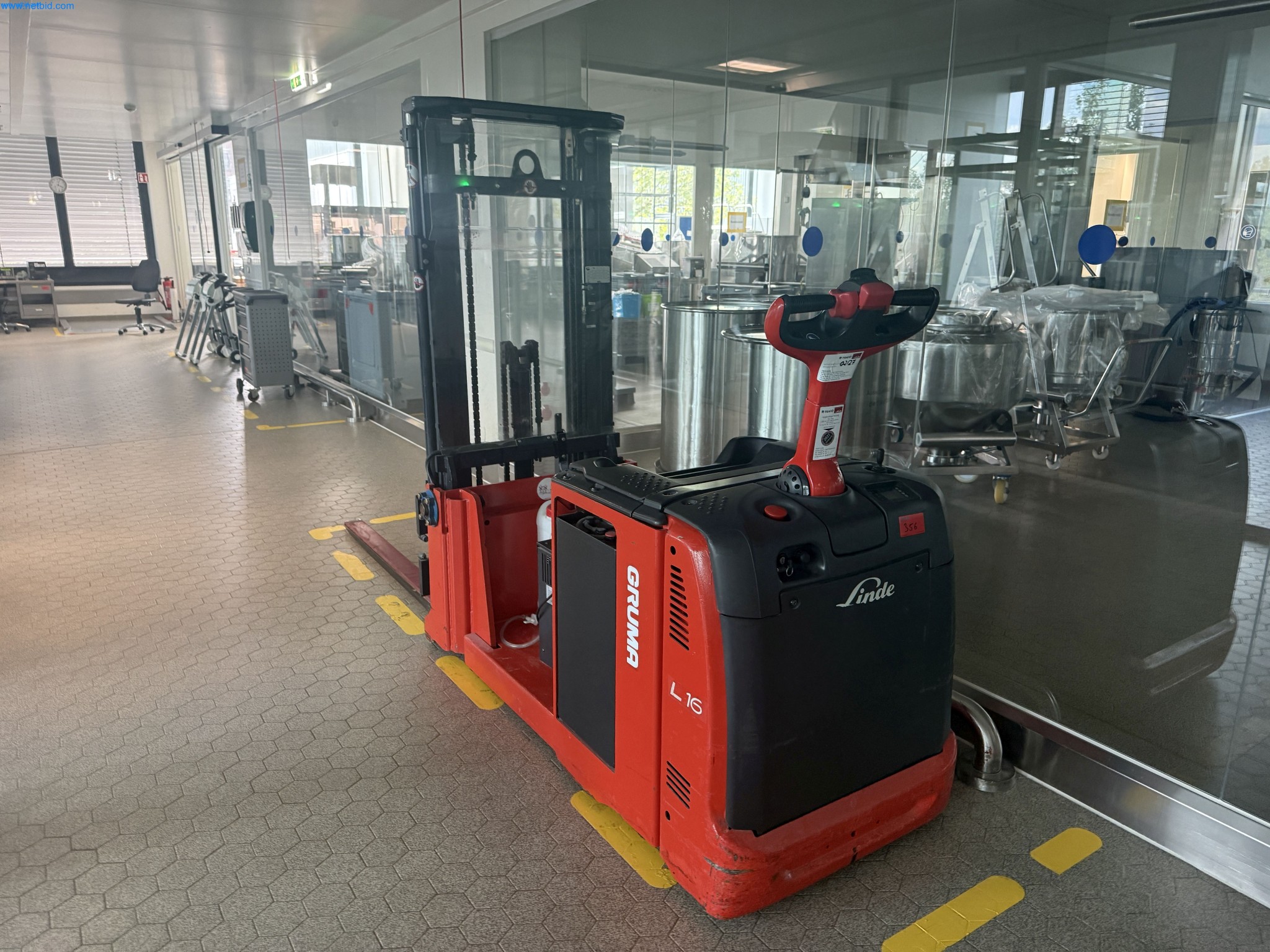 Elektro-Hochhubwagen Linde L16 AC